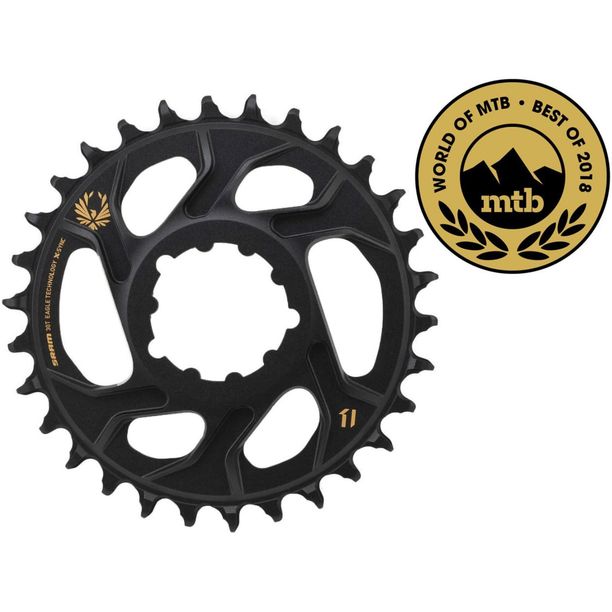Foaie Angrenaj SRAM Gold X-Sync 2 Eagle SL 34T DM 12 viteze Offset 6mm