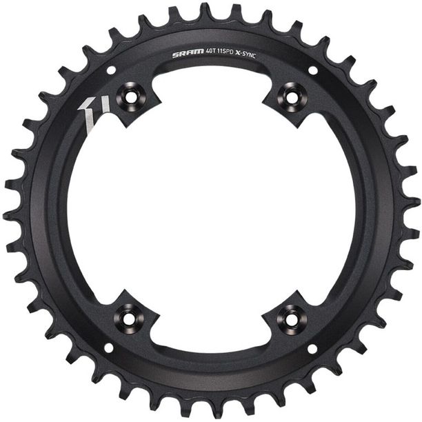 Foaie Angrenaj Bicicleta Sram X-Sync 40T 11 viteze Apex1 asimetric 110BCD aluminiu BB30 sau GXP