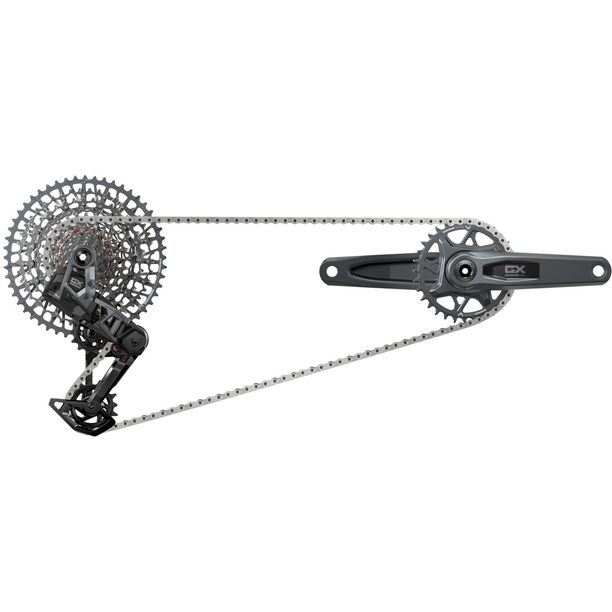 Groupset Sram GX AXS Eagle 170mm DUB Wide, 32T, 10-52T, include incarcator, baterie si lant