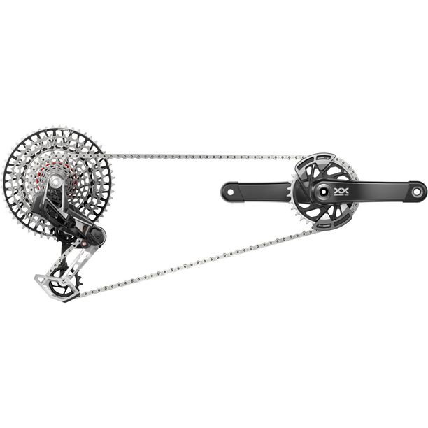 Sram Kit XX AXS Eagle Transmisson 175mm DUB Wide, 32T, 10-52T