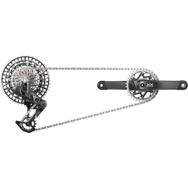 Sram Kit XXSL AXS Eagle Transmisson 175mm DUB Wide, 34T, 10-52T