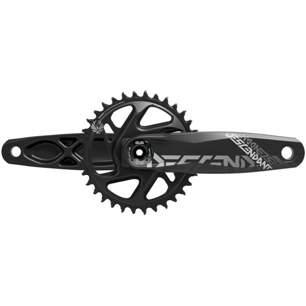 Angrenaj Pedalier Truvativ Kurbelgarnitur Desc ALLDH DUB 170mm, 34T, 83mm, DUBPF 104, 5/107