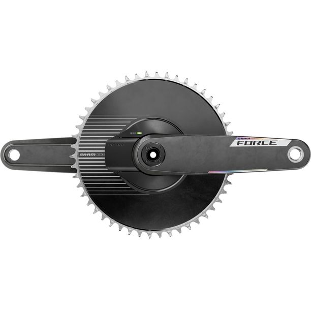 Angrenaj SRAM Quarq Force Aero E1 1 Foaie pentru 12 Viteze 165mm 50T Negru fara Monobloc DUB