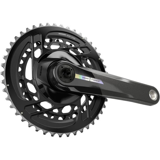 Angrenaj SRAM Force 2x AXS 2 Foi pentru 12 Viteze 172.5mm 46 33T Gri Iridescent fara Monobloc DUB