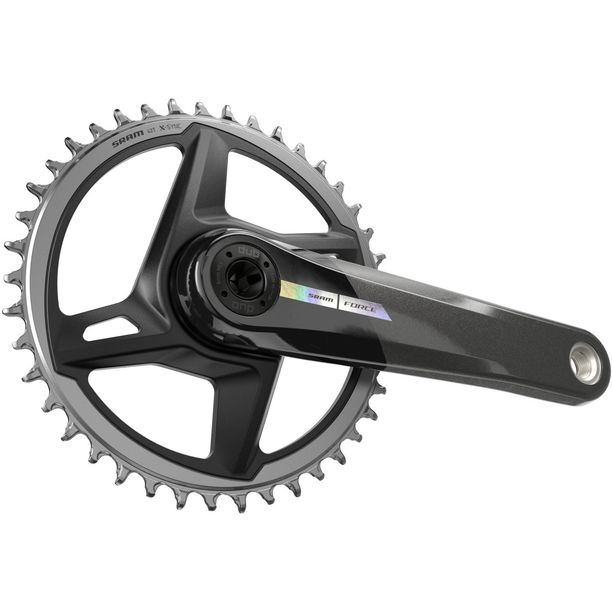 Angrenaj SRAM Force 1x AXS WIDE 1 Foaie pentru 12 Viteze 175mm 40T Gri Iridescent fara Monobloc DUB