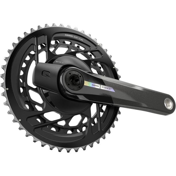 Angrenaj SRAM Quarq Force AXS 2 Foi pentru 12 Viteze 177.5mm 48 35T Gri fara Monobloc DUB