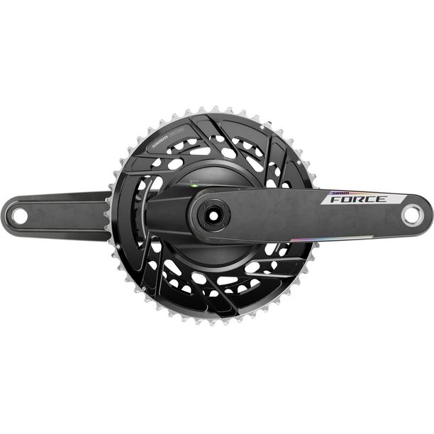 Angrenaj SRAM Quarq Force E1 2 Foi pentru 12 Viteze 165mm 48 35T Negru fara Monobloc DUB