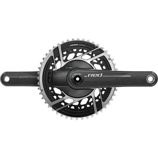 Angrenaj SRAM Quarq RED E1 2 Foi pentru 12 Viteze 172.5mm 50 37T Negru fara Monobloc DUB