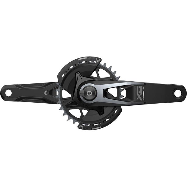 Angrenaj SRAM Quarq X0 Eagle T Type AXS 1 Foaie pentru 12 Viteze 165mm 32T Negru fara Monobloc DUB