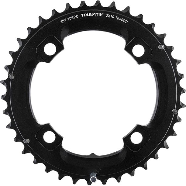 Foaie angrenaj Pedalier Sram MTB 38T 104 S1 49 CHAINLINE AL5 2X10 negru (38/24)