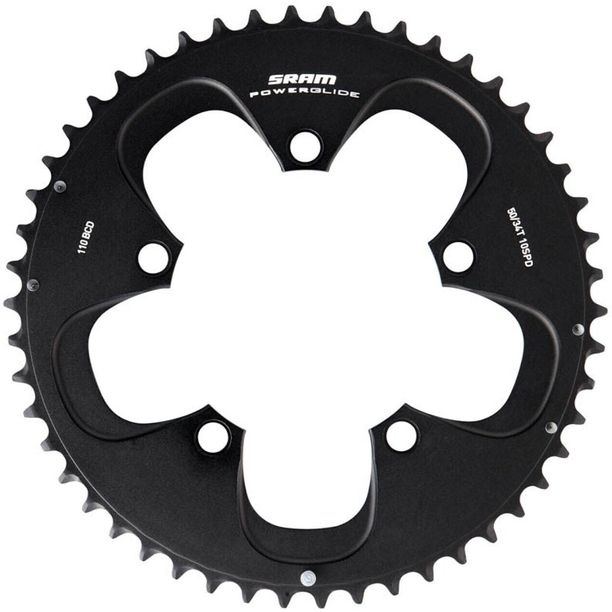 Foaie Angrenaj SRAM Road Red2012 X Glide R 39T Yaw 10 Viteze 130 Aluminiu Negru Mat