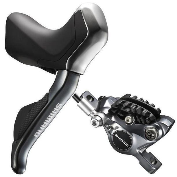Frana pe disc hidraulica Set asamblat Shimano ST-R785(L) BR-RS785(F) 1000mm