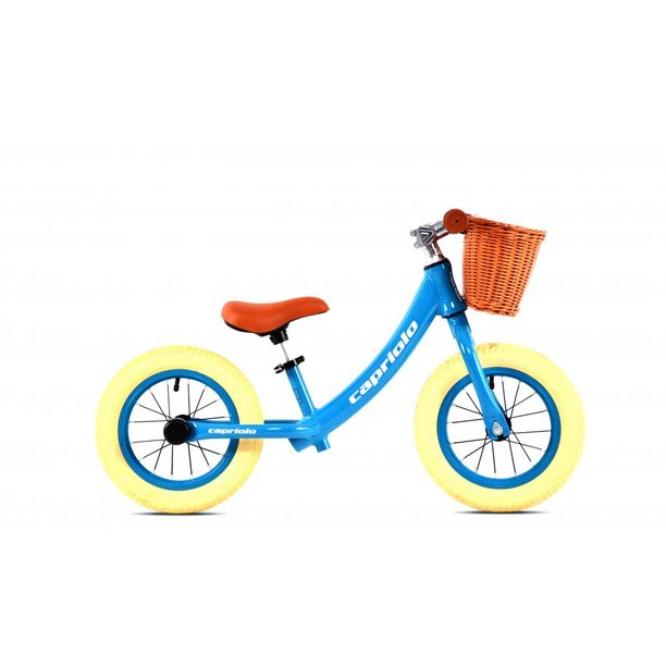Bicicleta de Echilibru pentru Copii Capriolo GUR-GUR retro albastru