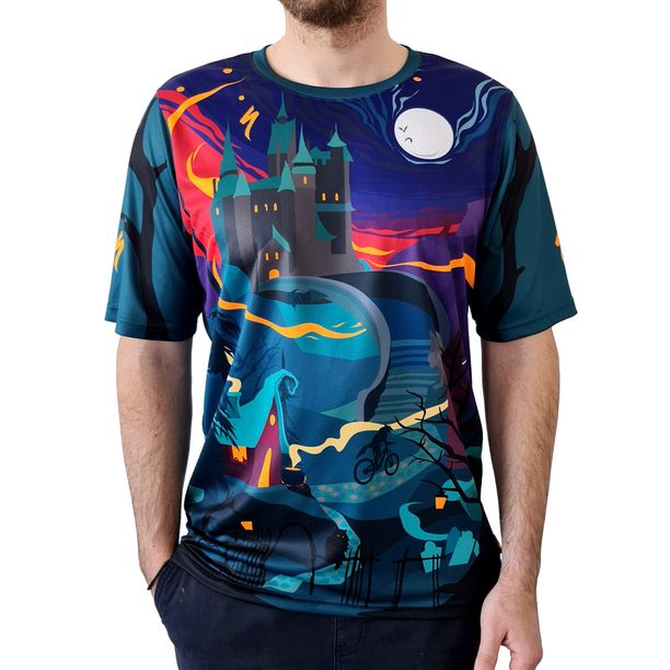 Tricou Ciclism Tehnic Specialized Men's All Mountain SS, Fairy Transilvania