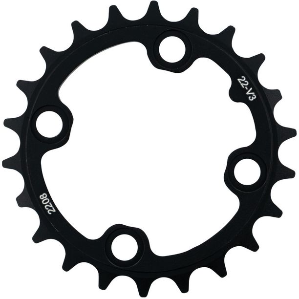 Foaie angrenaj Pedalier Truvativ MTB 22T 64 V3 aluminiu HARD negru
