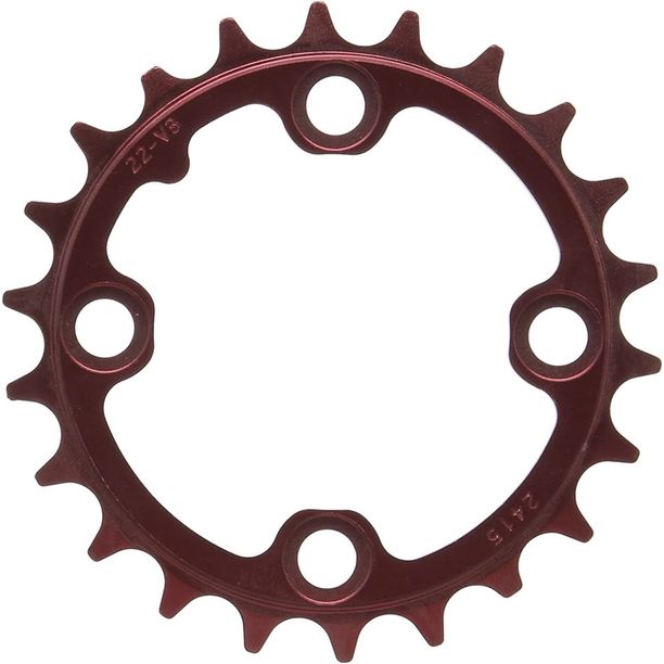 Foaie angrenaj Pedalier Truvativ MTB 22T 64 V3 aluminiu 3MM RED