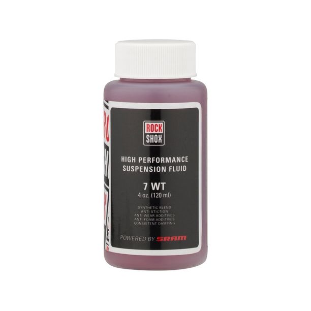 Ulei suspensie RockShox 7WT 120ml, Negru