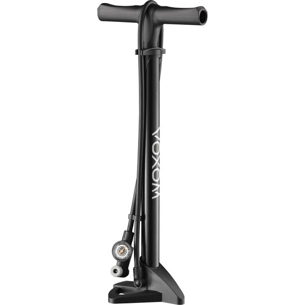 Pompa de podea Voxom PU10 Negru 55cm 1.5 Inch Manometru Valva Clever Presta Schrader