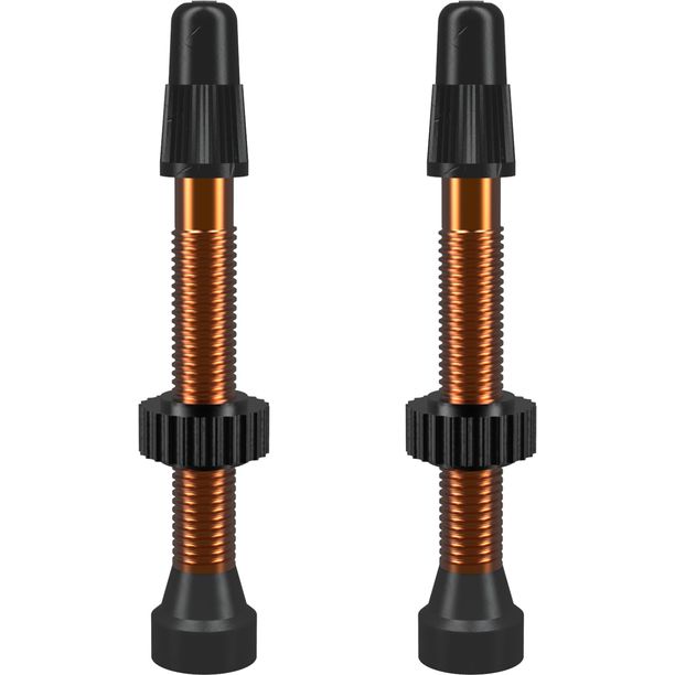 Valva Tubeless WTB TCS Presta Aluminiu 46mm Portocaliu