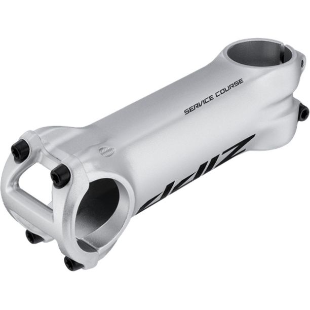 Pipa Ghidon fixa Zipp Service Course Aluminiu Unghi 6 Grade 1 1/8 D:31.8mm L:60mm Argintiu