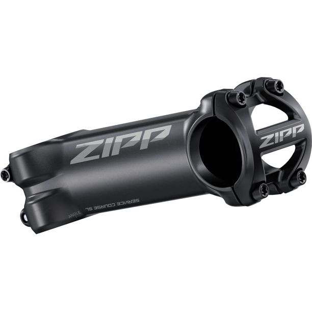 Pipa Ghidon fixa Zipp Service Course Aluminiu SL OS Unghi +/-6 Grade 1 1/8" D:31.8mm L:90mm Negru