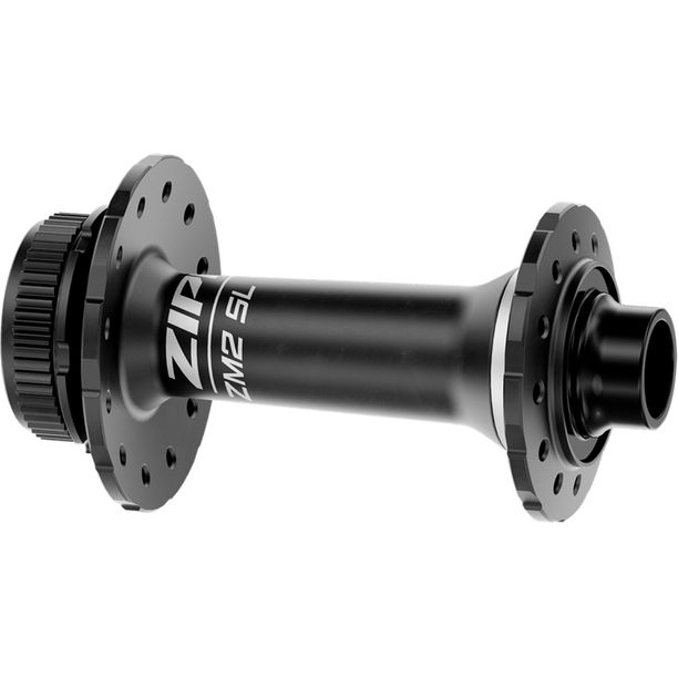 Butuc Roata Fata Zipp ZM2 SL Thru Axle Boost 15x110mm 24 Gauri cu Capace Capat 21mm