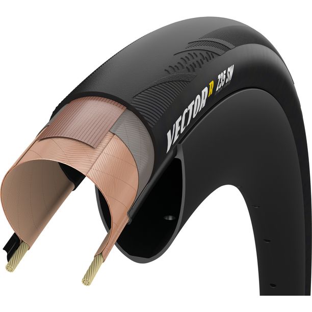 Anvelopa Pliabila Tubeless Zipp Goodyear Vector Z35 SW 700x35c A1