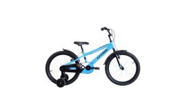 Bicicleta Copii cu Roti Ajutatoare Cross Patrol 20 Albastru Unisize